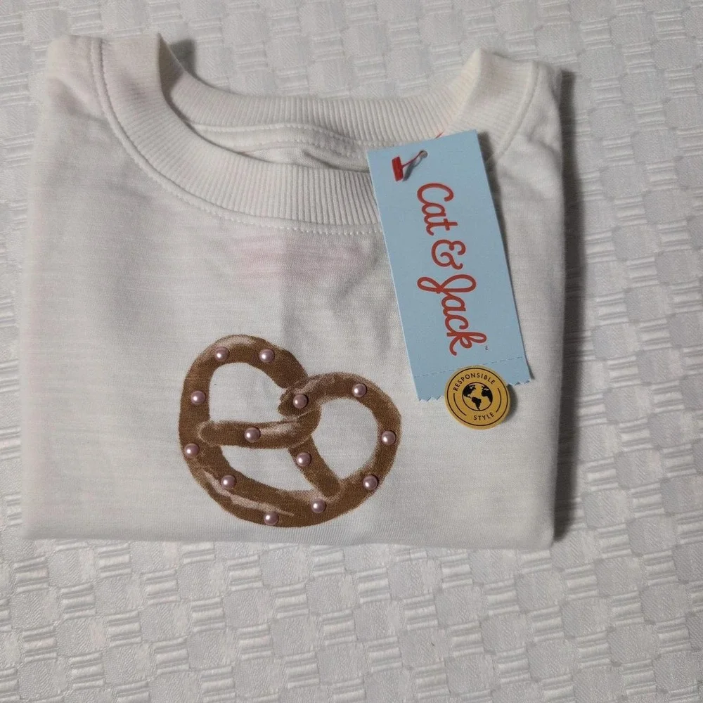 Girls pretzel shirt